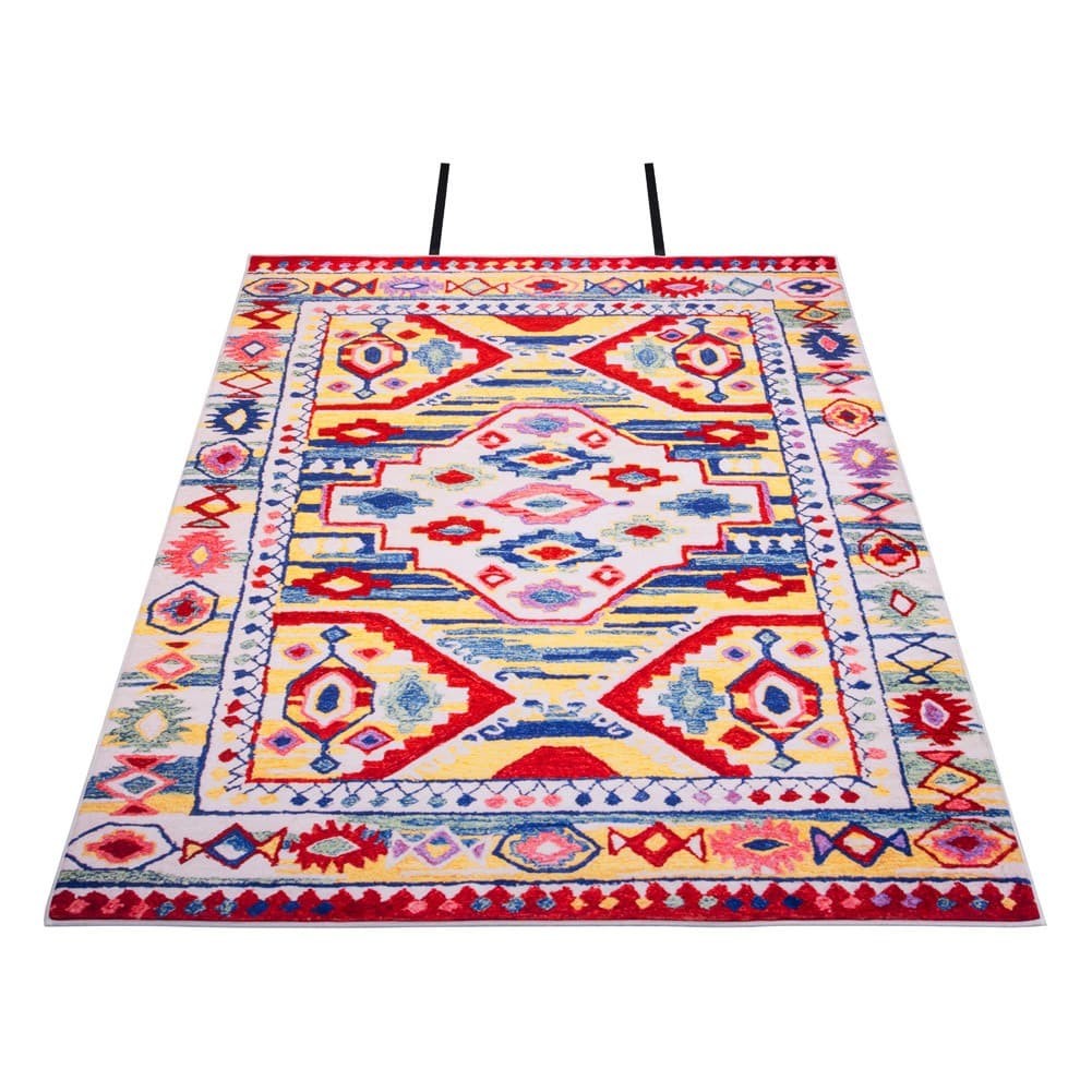 ALSANIDI, Ground seating mat for camping , Portable Camping and Hiking Floor Mat, Multicolored , Size200*140 Cm