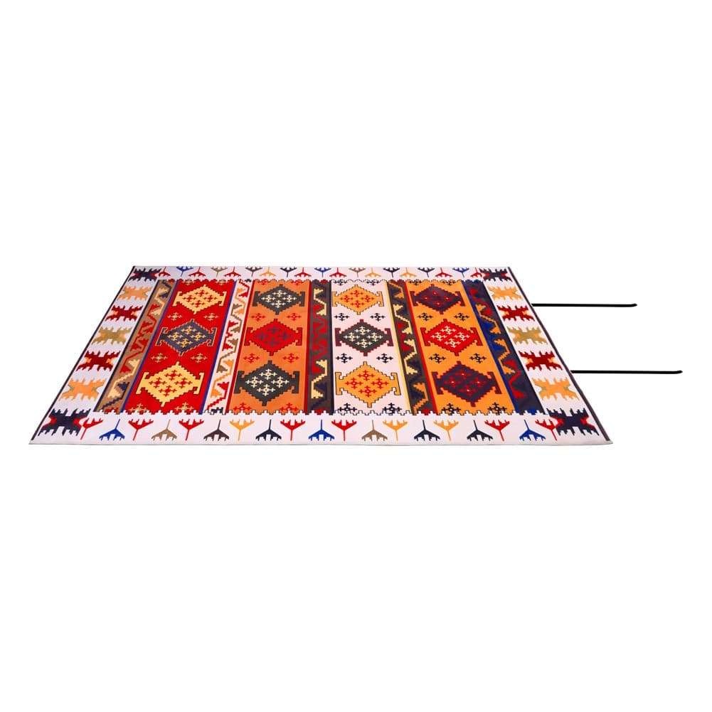 ALSANIDI, Ground seating mat for camping , Portable Camping and Hiking Floor Mat, Multicolored , Size200*140 Cm