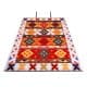 ALSANIDI, Ground seating mat for camping , Portable Camping and Hiking Floor Mat, Multicolored , Size200*140 Cm
