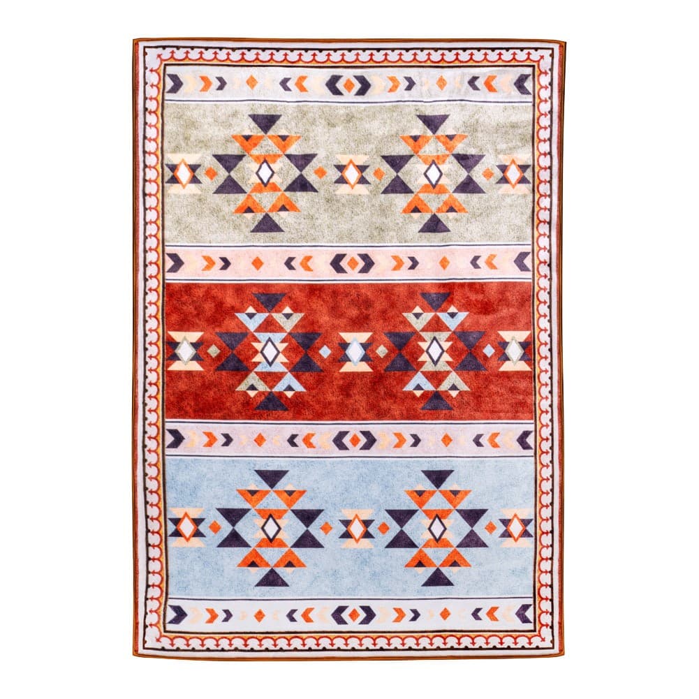 ALSANIDI, Ground seating mat for camping , Portable Camping and Hiking Floor Mat, Multicolored , Size230*160 Cm