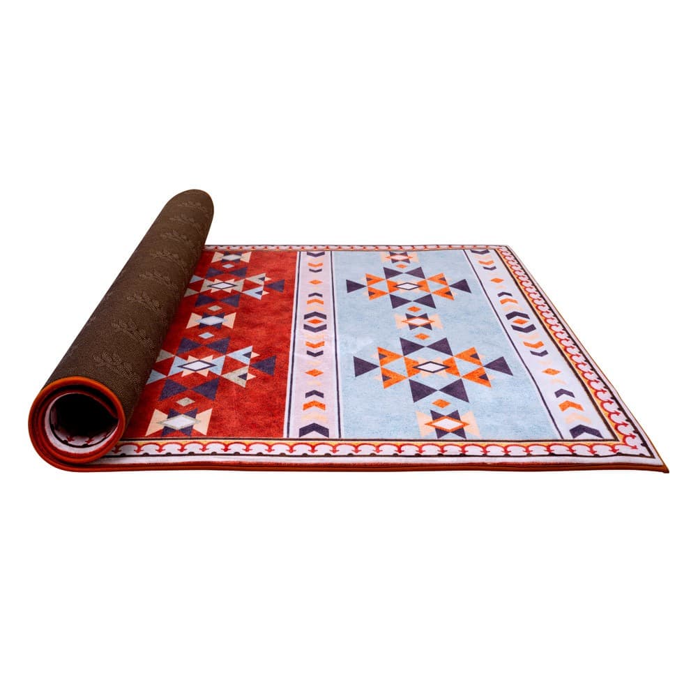 ALSANIDI, Ground seating mat for camping , Portable Camping and Hiking Floor Mat, Multicolored , Size230*160 Cm