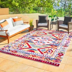 ALSANIDI, Ground seating mat for camping , Portable Camping and Hiking Floor Mat, Multicolored , Size300*200 Cm