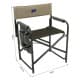 ALSANIDI, Foldable Camping Chair, Trips Chair, Green*Beige, Size48*56.5*:80 Cm