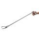 ALSANIDI, Pliers-Shaped Tool for Snakes and Waste, Reptile Clamp, Silver, Size 120 Cm