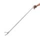 ALSANIDI, Pliers-Shaped Tool for Snakes and Waste, Reptile Clamp, Silver, Size 150 Cm