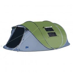 DPT, Nylon spontaneous overnight tent,  Inflatable Tent, Green*Gray, Size380*260*130 Cm