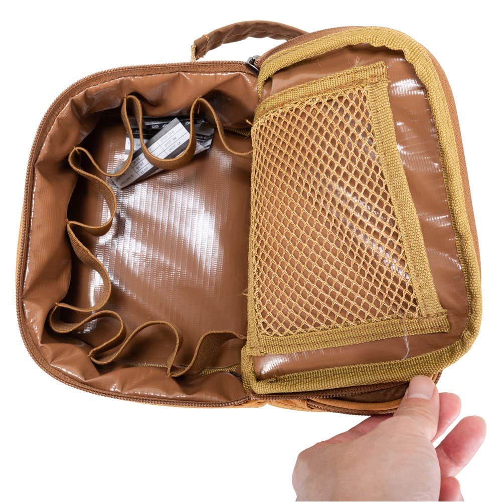 ALSANIDI, Separated cups and Mugs bag for trips, Cups Bag, Sandy, Size 25.5*18.5*10Cm