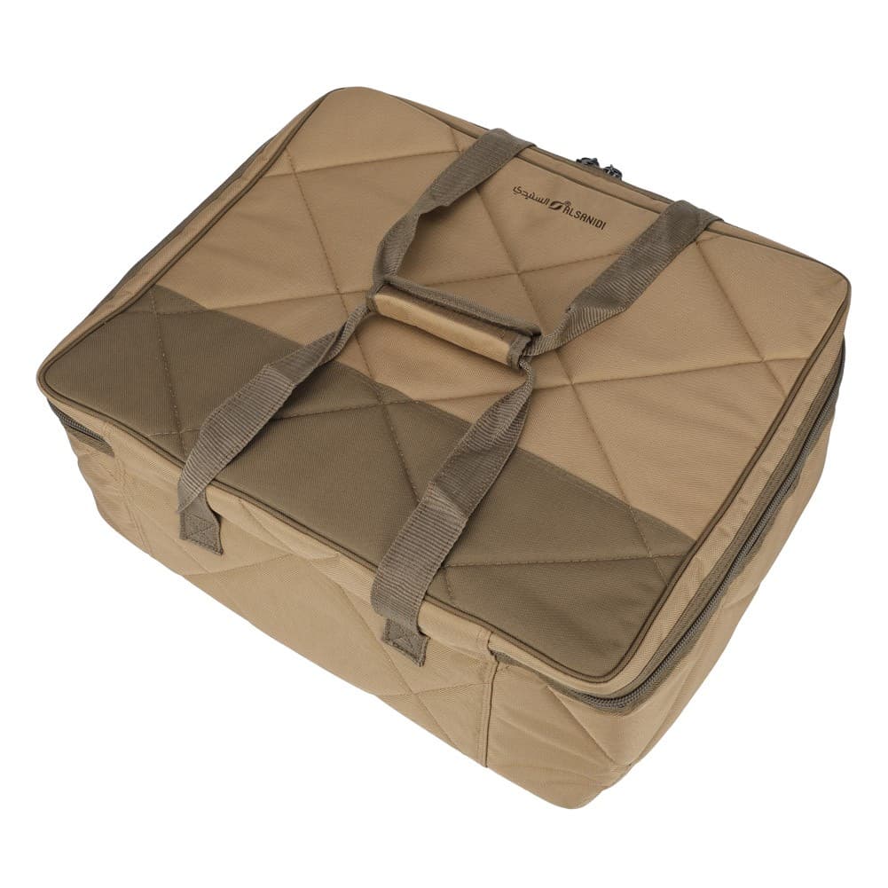 ALSANIDI, Riyadh camping bag for trips, Camping bag, Kaki, Size 52*43*20Cm