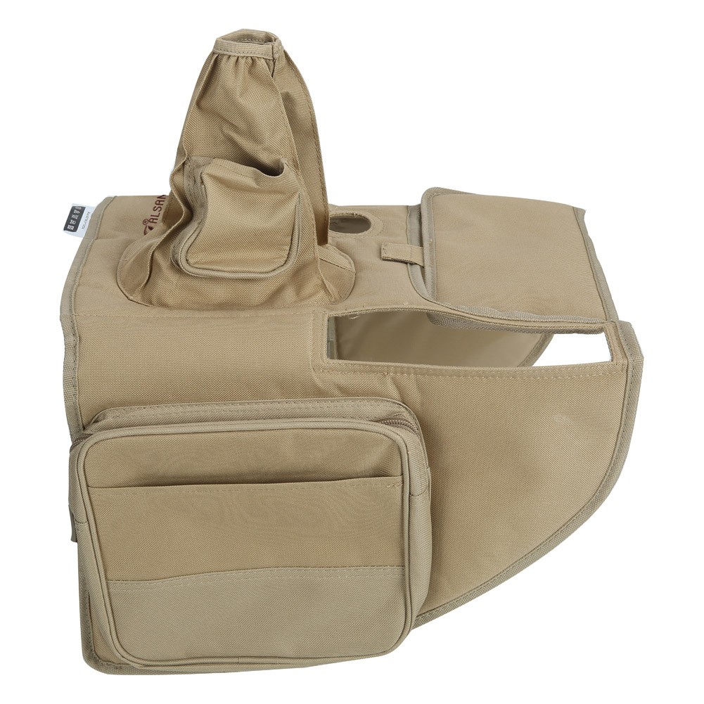 ALSANIDI, Gear organizer for Manual Land Cruiser + 2016 car, Gear organizer, Sulfur Yellow, Size 83*39.5*12Cm
