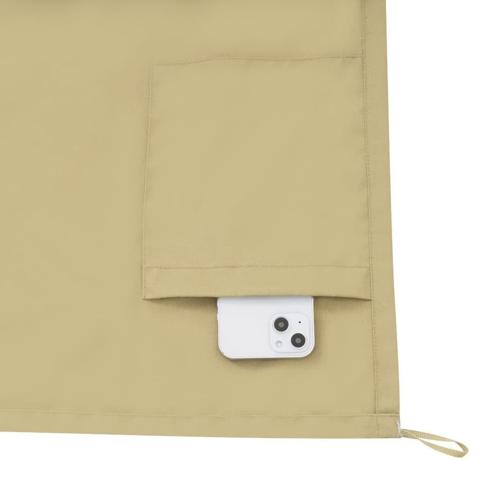 ALSANIDI, Malaki sleeping bag, camping Sleeping bag, Beige, Size 105*210 Cm