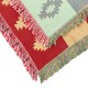 ALSANIDI, Ground seating mat for camping , Portable Camping and Hiking Floor Mat, Red, Size L160*W220 Cm