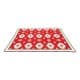 ALSANIDI, Ground seating mat for camping , Portable Camping and Hiking Floor Mat, Red, Size L160*W220 Cm