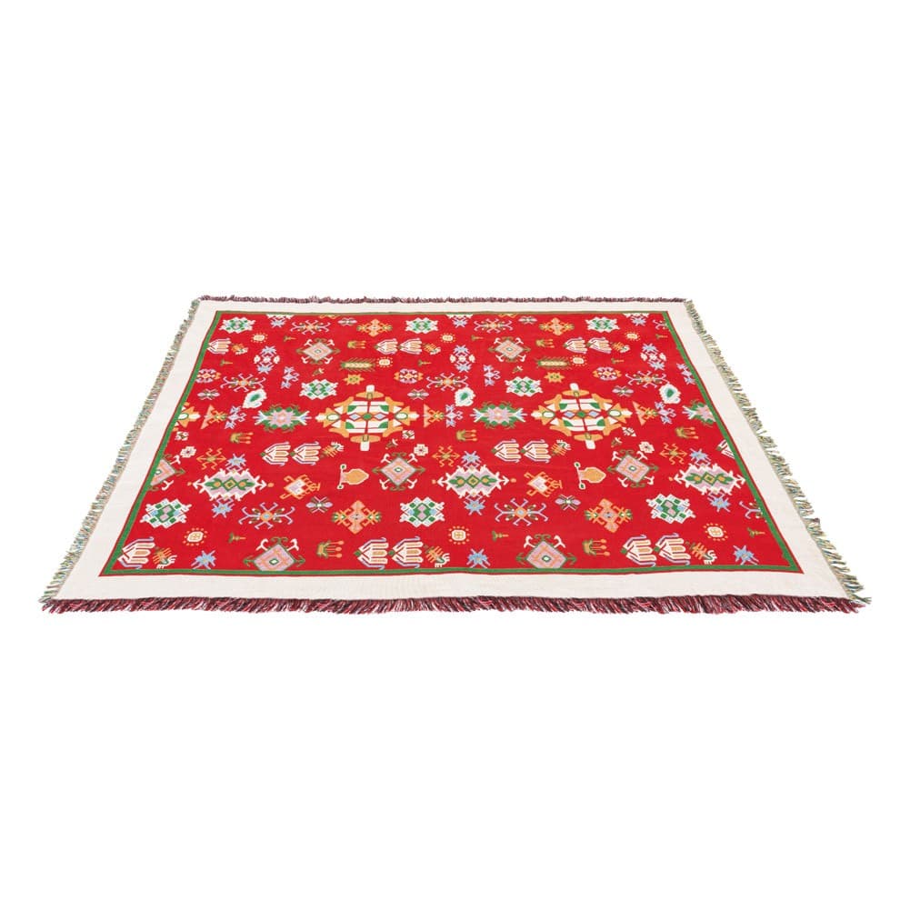 ALSANIDI, Ground seating mat for camping , Portable Camping and Hiking Floor Mat, Red, Size L160*W220 Cm