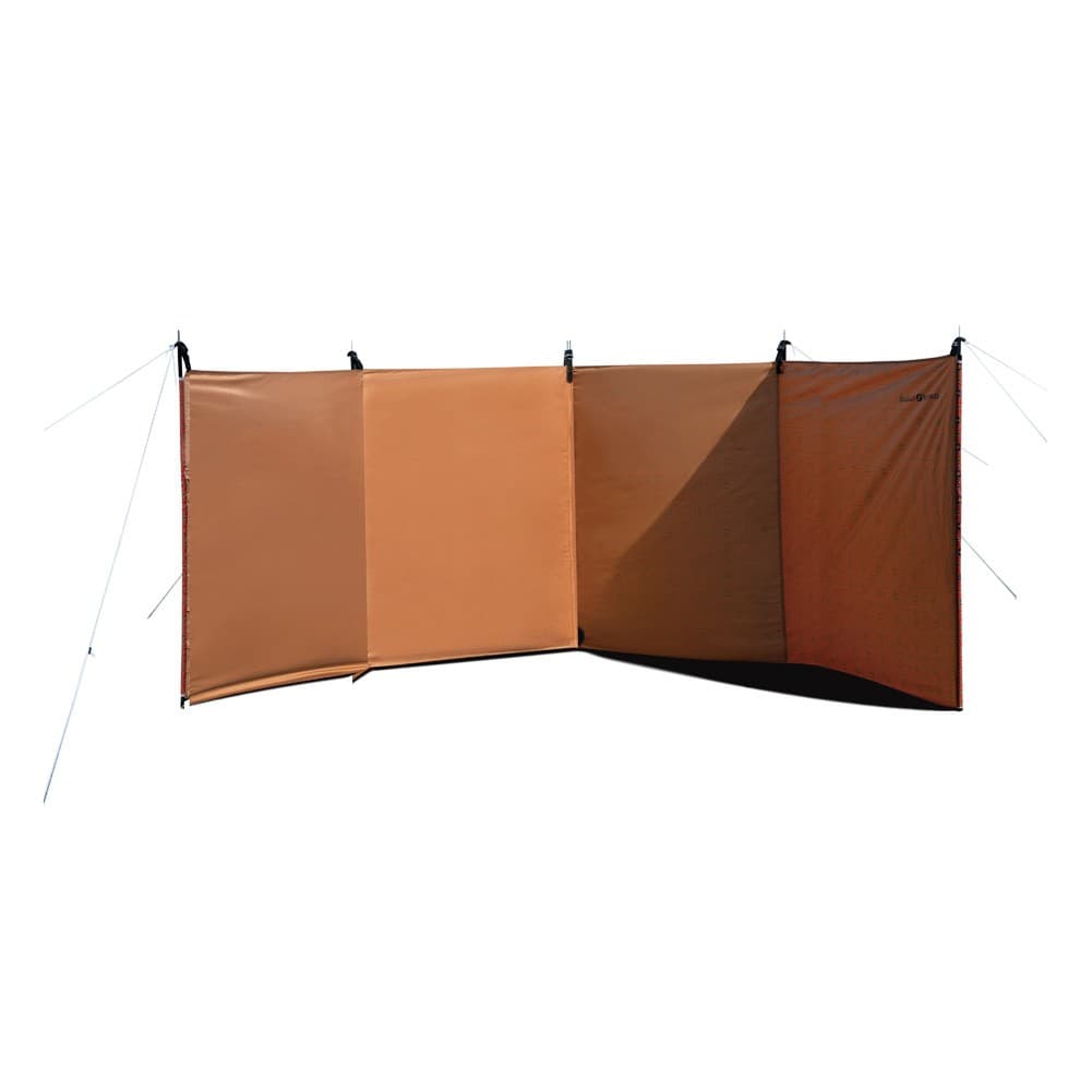 ALSANIDI, Outdoor windbreak for trips, Red, Size L440*W160 Cm