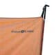 ALSANIDI, Outdoor windbreak for trips, Red, Size L560*W160 Cm