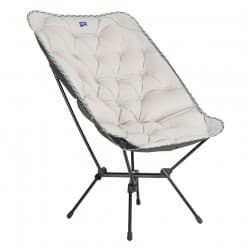 DPT, Foldable Camping Chair, Trips Chair, Beige, Size59*42*67.5 Cm