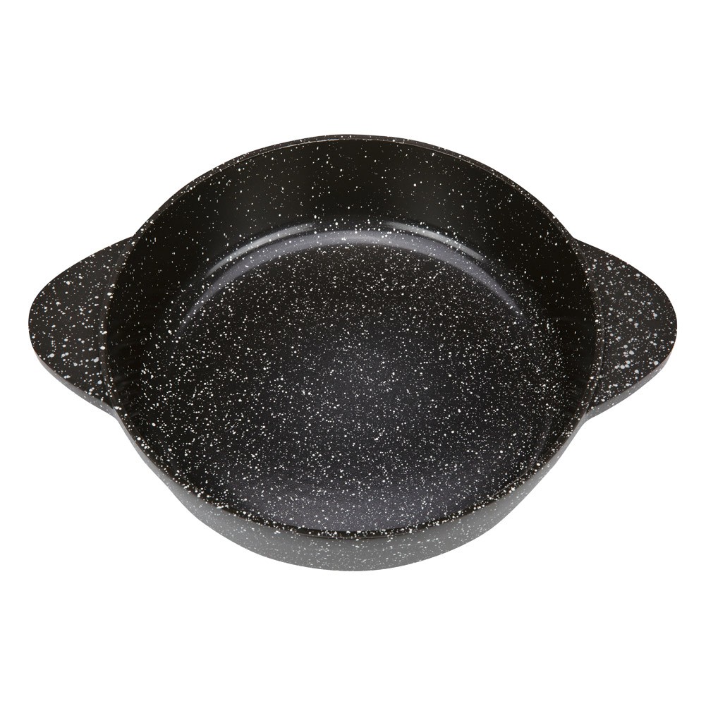 ALSANIDI, Cast Aluminum Cooking Pot, Ceramic cooking pot, Black, Size 24 Cm