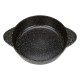 ALSANIDI, Cast Aluminum Cooking Pot, Ceramic cooking pot, Black, Size 24 Cm