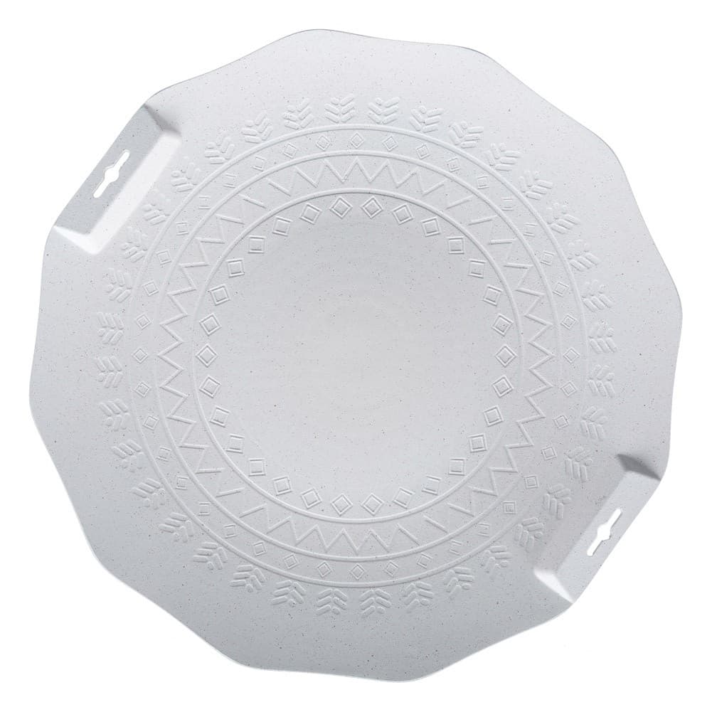ALSANIDI, Non-stick aluminum frying pan, White, Size40*3.6 Cm
