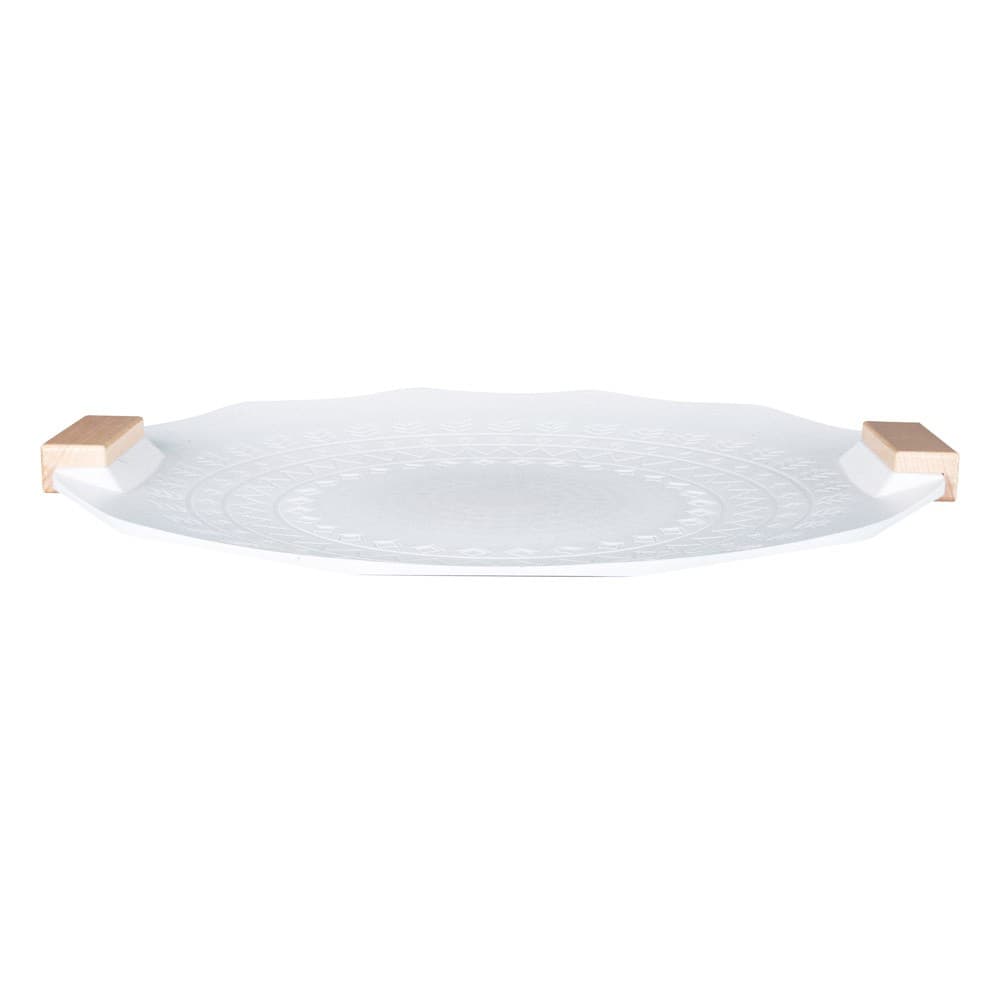 ALSANIDI, Non-stick aluminum frying pan, White, Size40*3.6 Cm