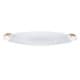 ALSANIDI, Non-stick aluminum frying pan, White, Size40*3.6 Cm