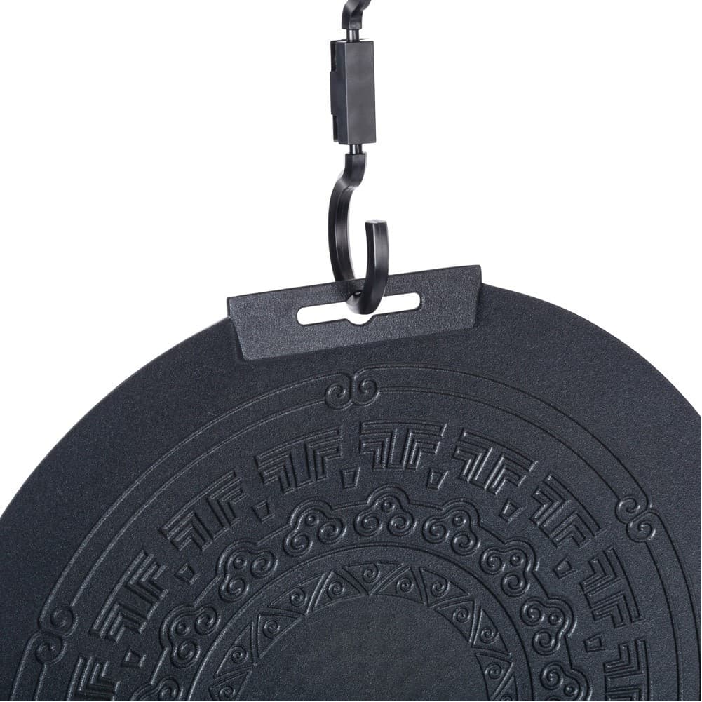 ALSANIDI, Non-stick aluminum frying pan, Black, Size38.5*3.5 Cm