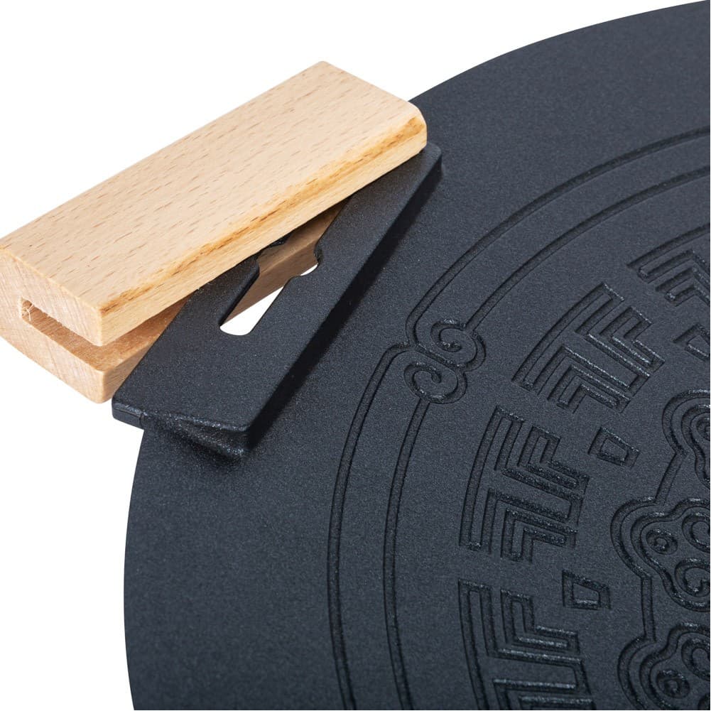 ALSANIDI, Non-stick aluminum frying pan, Black, Size38.5*3.5 Cm