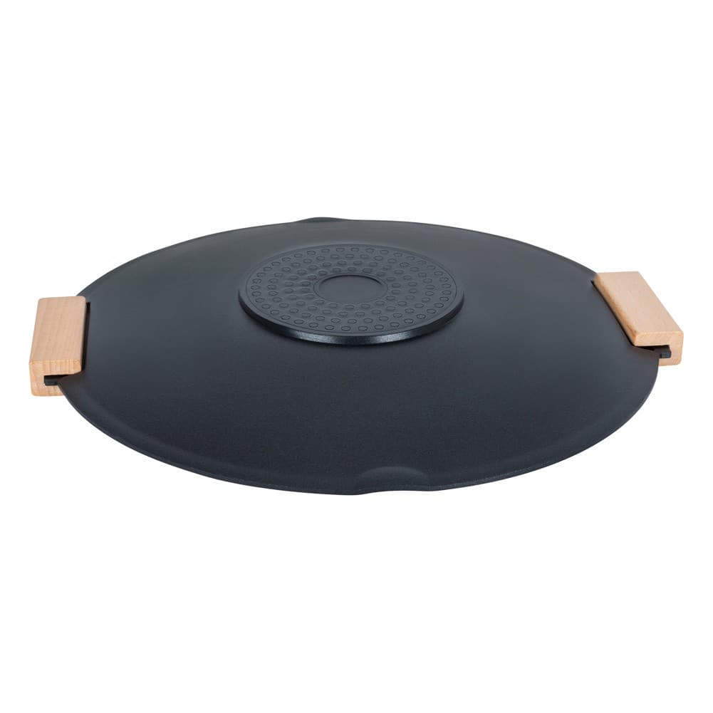 ALSANIDI, Non-stick aluminum frying pan, Black, Size38.5*3.5 Cm