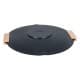 ALSANIDI, Non-stick aluminum frying pan, Black, Size38.5*3.5 Cm