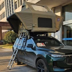 DPT, Car roof tent, Car tent, Kaki, Size L:221* W:140* H140 Cm