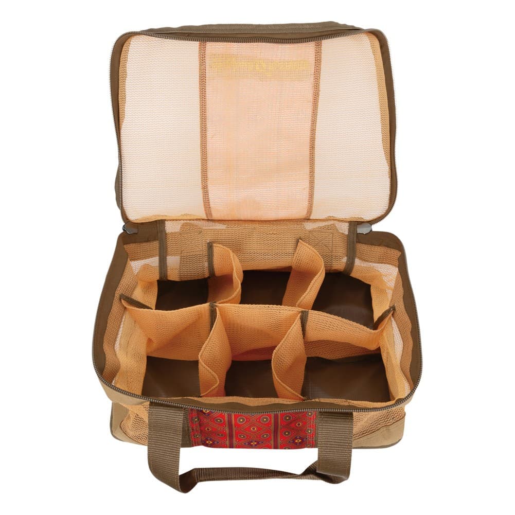 ALSANIDI, Vegetable bag for trips, Camping bag, Kaki, Size34.5*24.5*18.5 Cm