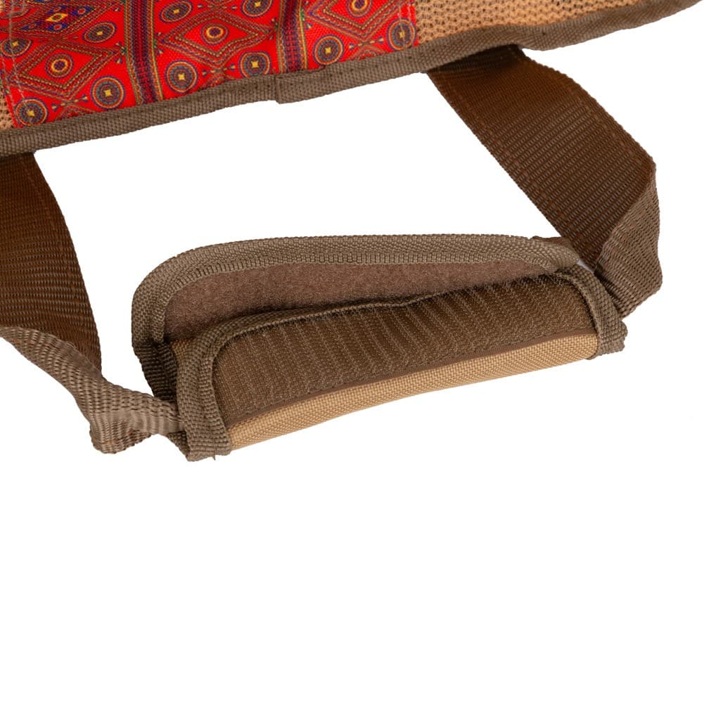 ALSANIDI, Vegetable bag for trips, Camping bag, Kaki, Size39.5*28.2*20.5 Cm