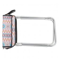 ALSANIDI, Portable travel and hiking chair
, Trips Chair, Multicolored , Size 30*29*27 Cm