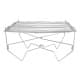 ALSANIDI, Charcoal stove, Portable stove, Silver, Size42*42*26Cm