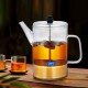 DPT, glass teapot, Transparent , capacity1500ml