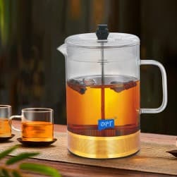DPT, glass teapot, Transparent , capacity2500ml