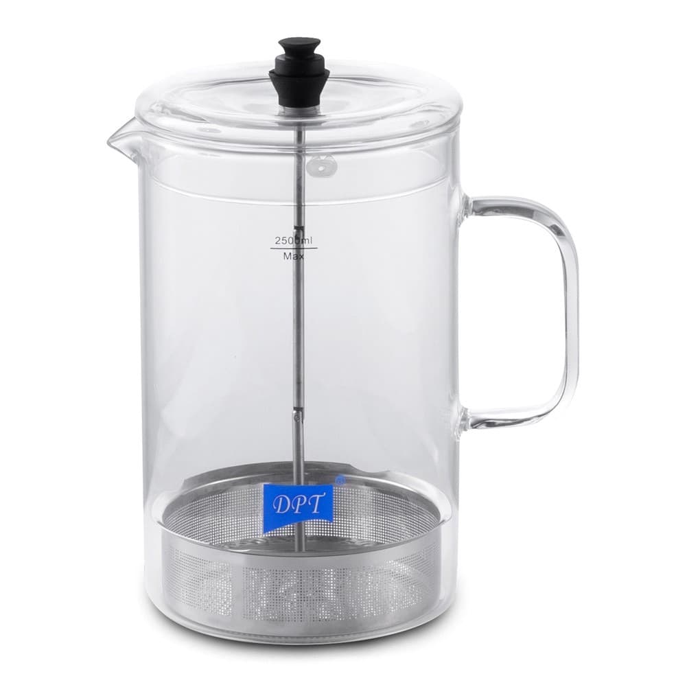 DPT, glass teapot, Transparent , capacity2500ml