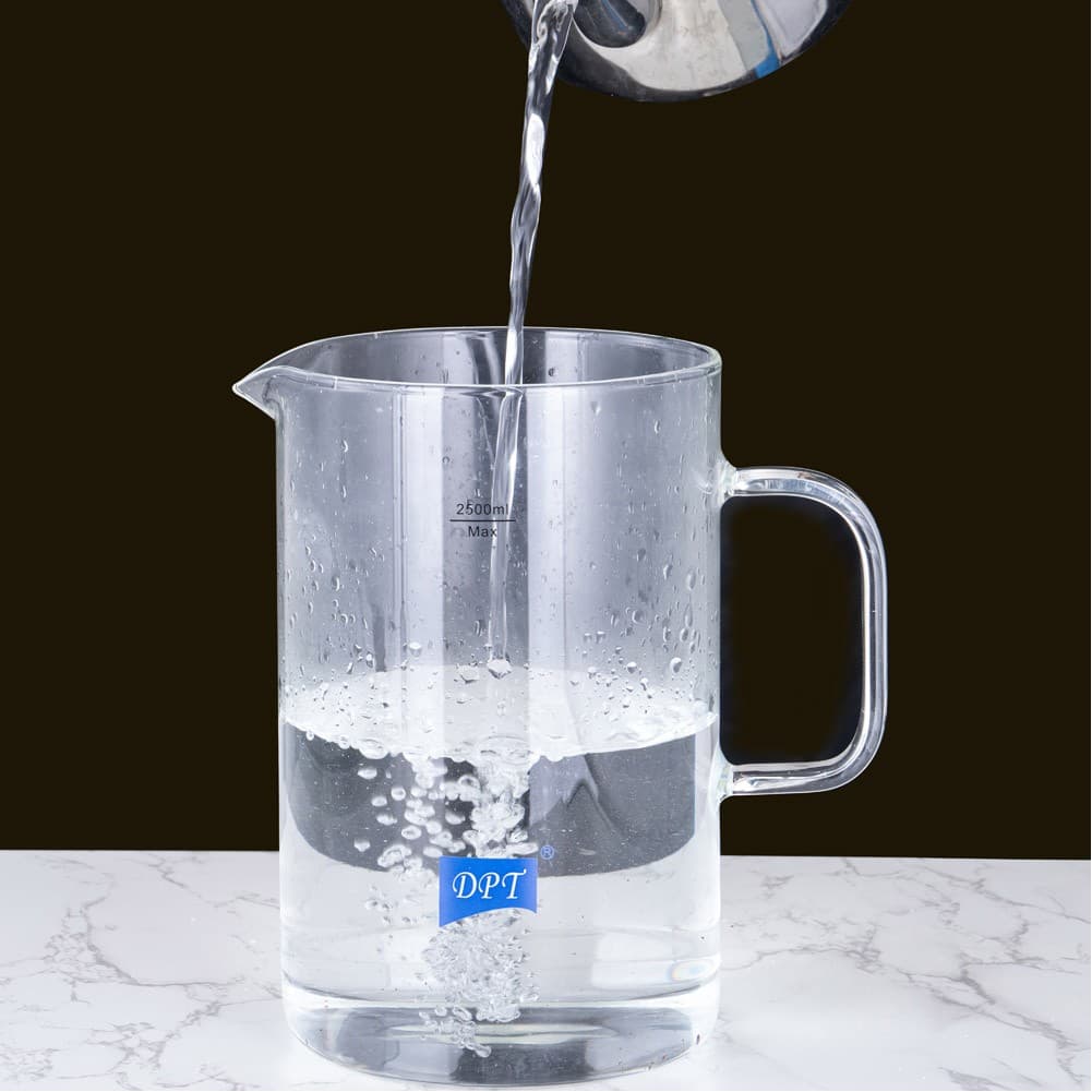 DPT, glass teapot, Transparent , capacity2500ml