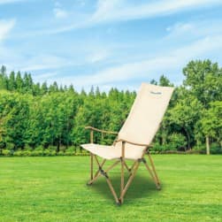 ALSANIDI, AlUla travel chair, Folding chair, White, Size L:58* W:58* H:101 Cm