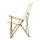 ALSANIDI, AlUla travel chair, Folding chair, White, Size L:58* W:58* H:101 Cm