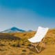 ALSANIDI, Foldable travel chair, Folding chair, White, Size L:56* W:53* H:90Cm