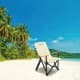 DPT, AlOla foldable travel chair, Camping Chair, White, Size47*46*68.5Cm