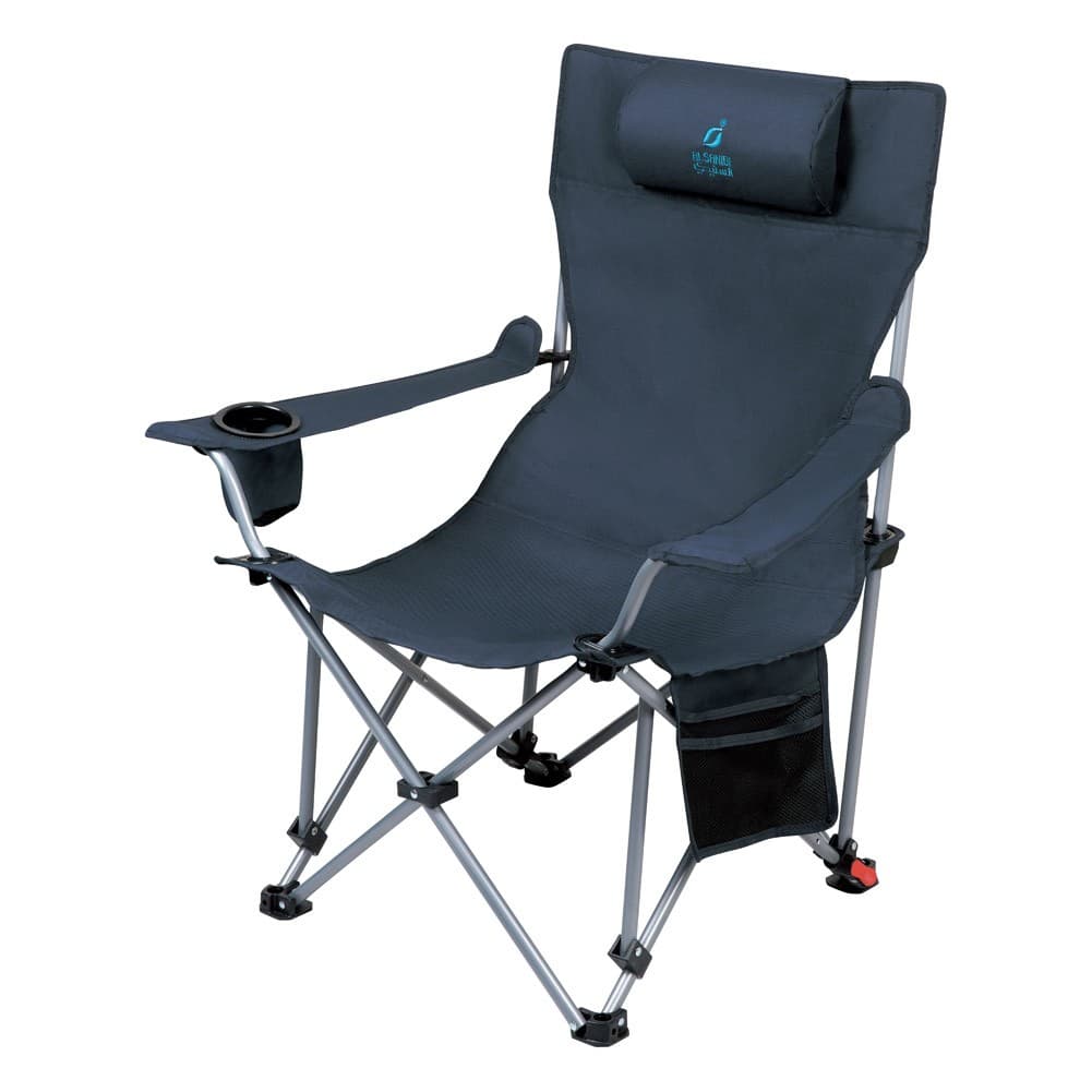 ALSANIDI, Foldable travel chair, Folding chair, Blue, Size L:52* W:52* H:89Cm
