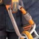 Ghiking, Climbing rope carabiner, Gold, Size 11.1*7.3 Cm