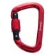 Ghiking, Climbing rope carabiner, Red, Size 11.05*6.45 Cm
