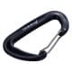 GHIKING, Metal climbing buckle, Carabiner clip, Black, Size L:8.1* W:4.8 Cm