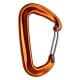 GHIKING, Metal climbing buckle, Carabiner clip, Orang, Size L:8.1* W:4.8 Cm