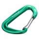 GHIKING, Metal climbing buckle, Carabiner clip, Green, Size L:8.1* W:4.8 Cm