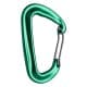 GHIKING, Metal climbing buckle, Carabiner clip, Green, Size L:8.1* W:4.8 Cm