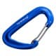 GHIKING, Metal climbing buckle, Carabiner clip, Blue, Size L:8.1* W:4.8 Cm